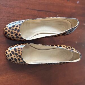 kate spade leopard heels 7.5